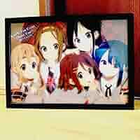 Amazon.co.jp: けいおん フレーム入り 3D ポスター K-ON 平沢 唯